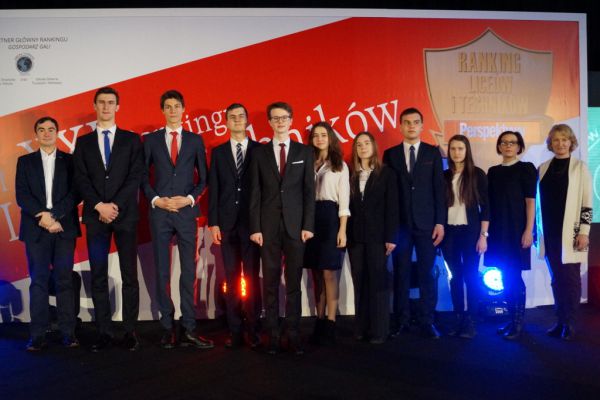 Wspólne zdjęcie na gali