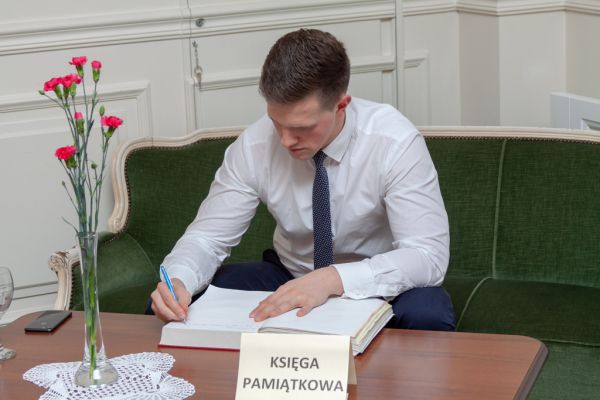 Wpis do księgi pamiątkowej