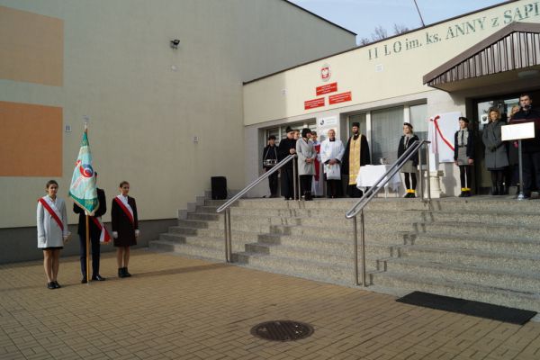 Przemówienie Pana dyrektora, Sztandar Szkoły