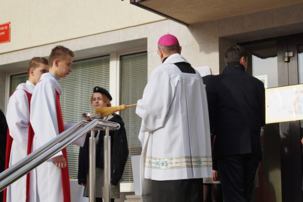 Święcenie tablicy pamiątkowej