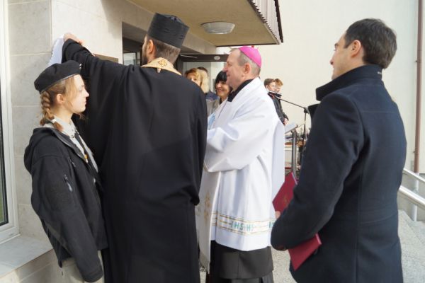 Święcenie tablicy pamiątkowej