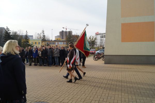 Sztandar Szkoły, uczniowie