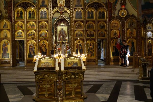 Wnętrze Cerkwi prawosławnej