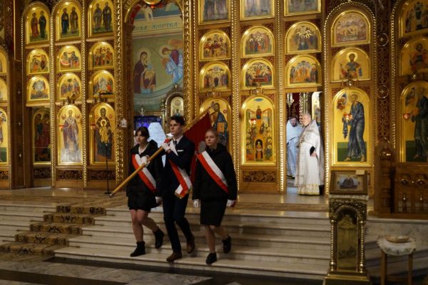 Sztandar Szkoły, uczniowie